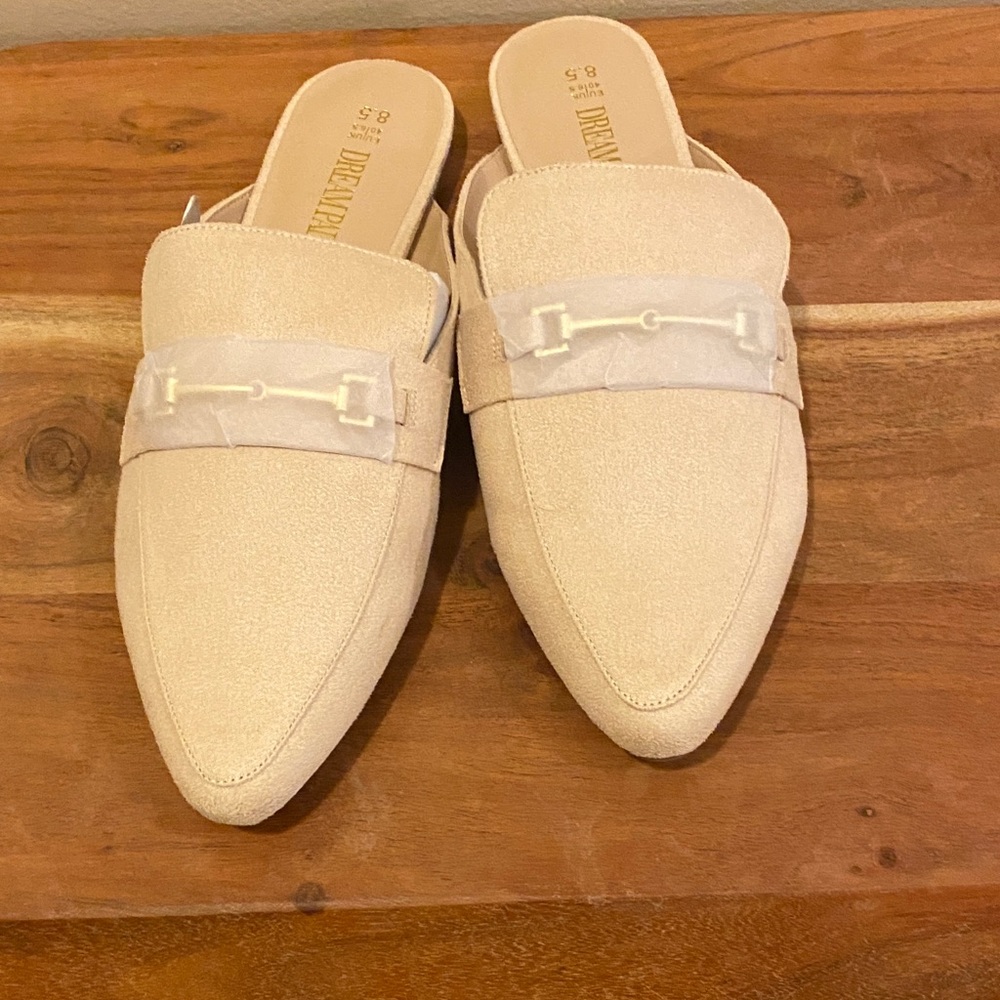 Brunello Cucinelli Cream Mules